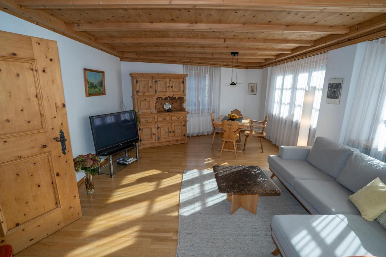 Chasa Nogler - Ferienwohnung Ramosch 外观 照片
